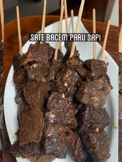 Foto resep Sate bacem paru sapi