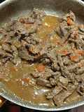 Salteado de carne