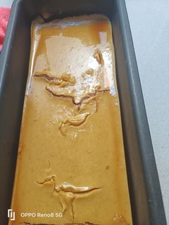 Una foto de Flan de pan Brioche