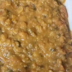 A picture of Chant ki daal with palk.