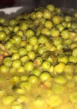 صورة لوصفة طبق الجلبانة باللحم