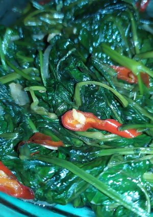Foto resep Cah kangkung terasi