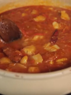 A picture of One Pot Chorizo Stew.