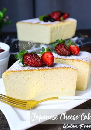 Foto resep Japanese Cheese Cake Gluten Gree