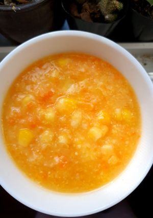 Hình của món Súp bắp chay.