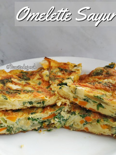 Foto resep Omelette Sayuran
