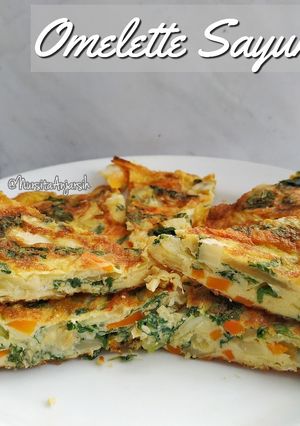 Foto resep Omelette Sayuran