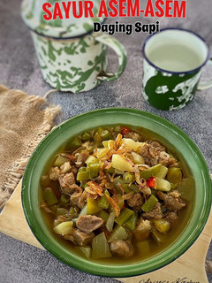 Foto resep Sayur Asem-asem Daging Sapi