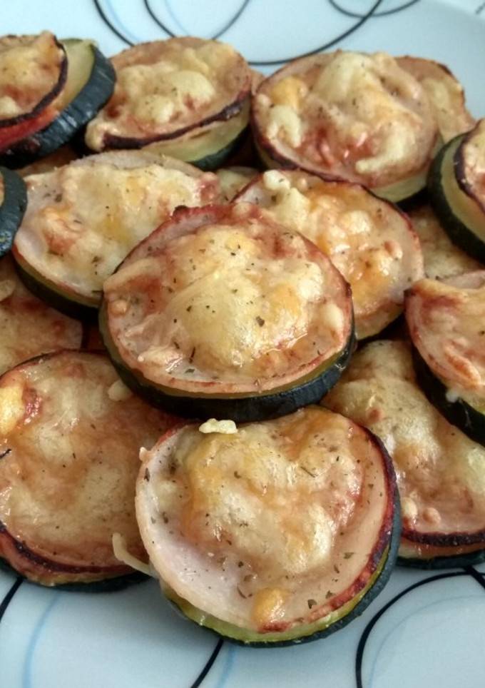 Una foto de Minipizzas de Calabacín
