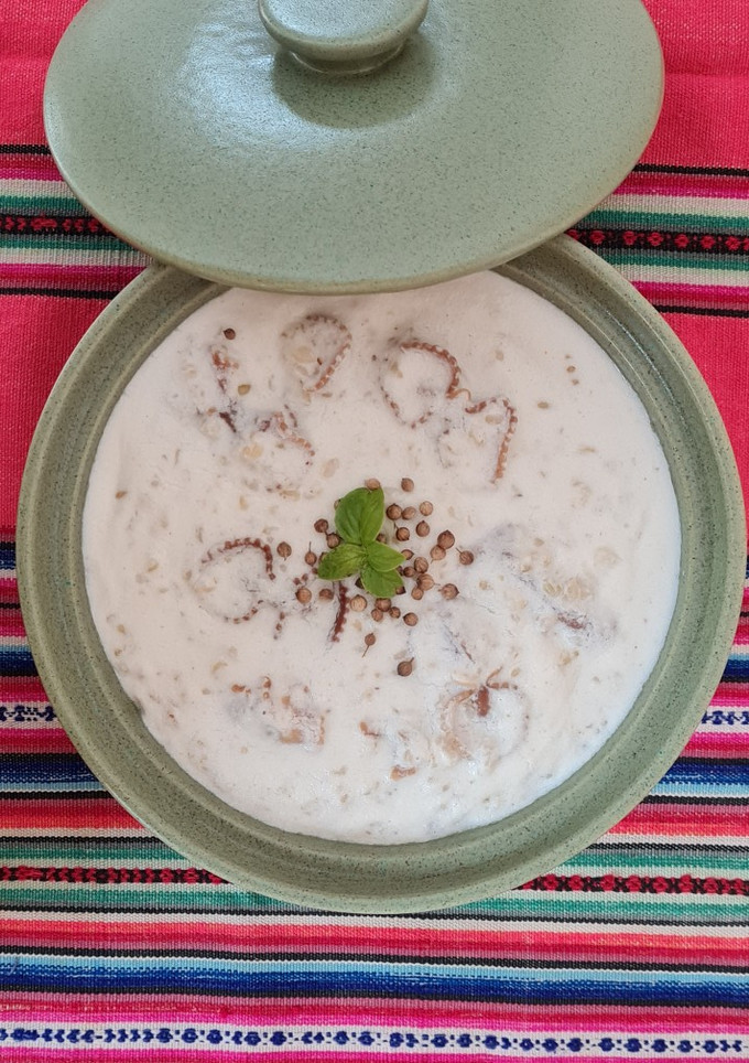 Una foto de Sopa de maní by Mate Amargo 🇧🇴 inspirada en sopa boliviana
