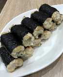 Ức gà cuộn rong biển eat clean siêu dễ làm