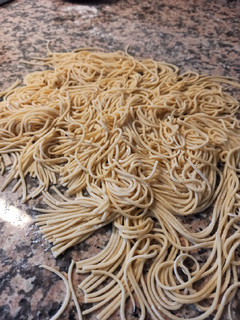 Una foto de Pasta Fresca; Espaguetis