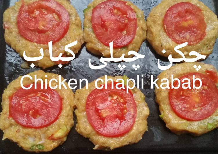 Now You Can Have Your Chicken chapli kabab