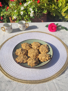 Una foto de Galletitas avena y banana, sin azúcar