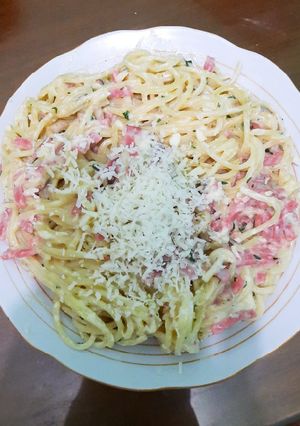 Foto resep Spageti Carbonara