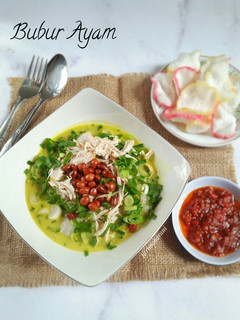 Foto resep Bubur Ayam Kuah Kuning