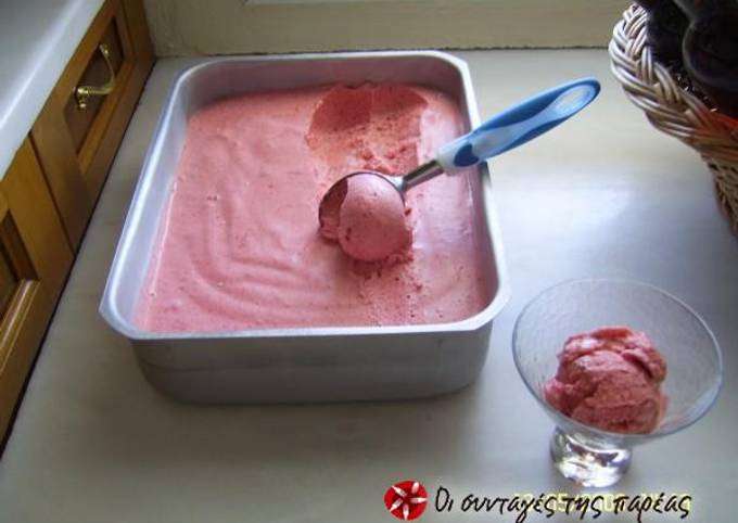 The best strawberry granita