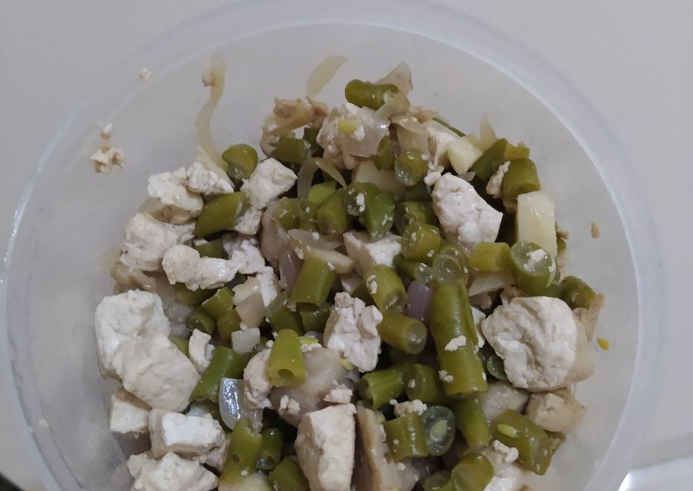 Tahu Buncis Saus Tiram