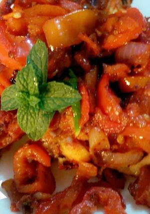 A picture of Peppered Chicken 2,(Oven baked).