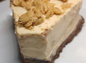 Una foto de Torta Helada de Mantecol