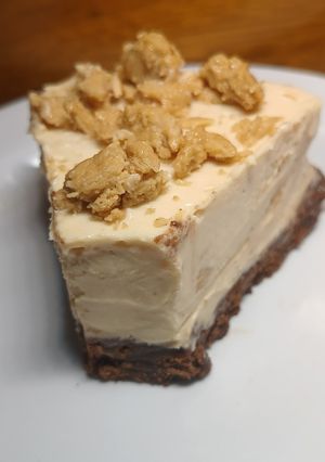 Una foto de Torta Helada de Mantecol