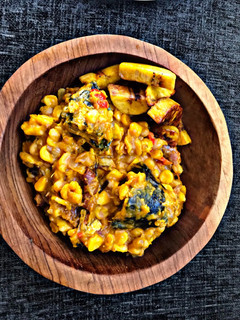 A picture of Beans & Corn Porridge.