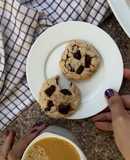 Galletas con chispas de chocolate keto