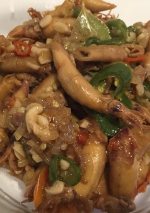 Foto resep Tumis Cumi Pedas Cabai Hijau