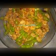 Tumis udang buncis extra pedas