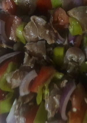 صورة لوصفة شيش طاووق بخلطة كنور