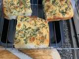 herb focaccia
