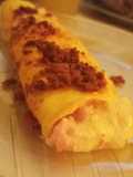 Canelones de jamón y queso