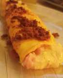 Canelones de jamón y queso