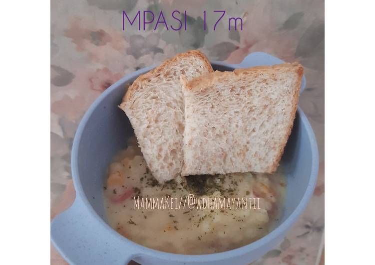 Bumbu 24. Sup Krim Kentang MPASI 17m | Cara Bikin 24. Sup Krim Kentang MPASI 17m Yang Enak Dan Mudah