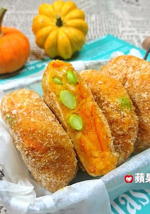 南瓜可樂餅（免炸） 的食譜成品照片