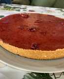 Tarta de queso fría