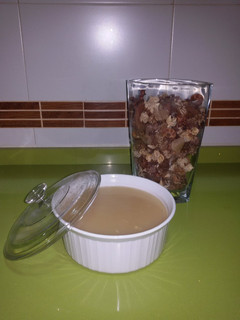 Una foto de Sopa rápida tipo cocido con Thermomix