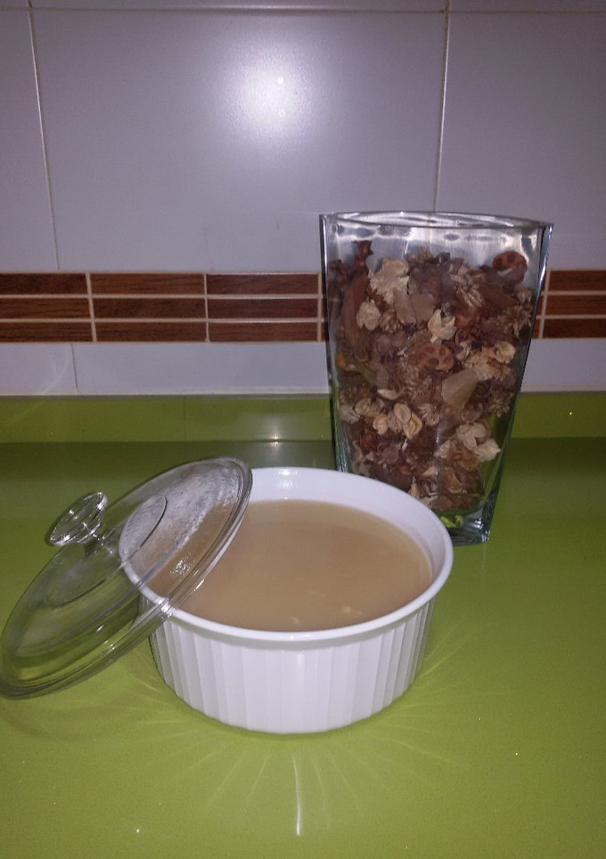 Una foto de Sopa rápida tipo cocido con Thermomix