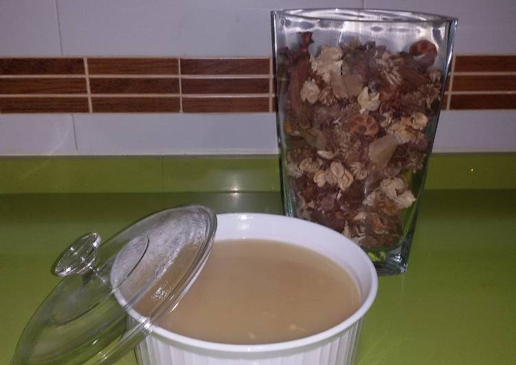 Sopa rapida tipo cocido con thermomix