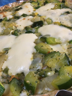 Una foto de Tarta de zapallitos (o Zucchini) con masa casera