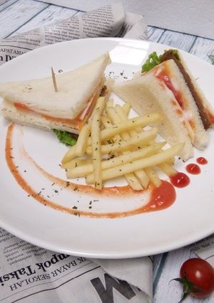 Foto resep Sandwich tuna