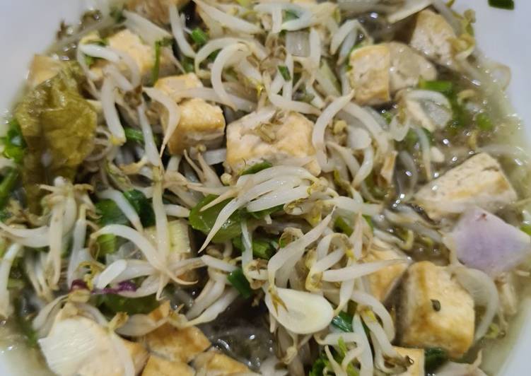 Tumis toge tahu Tumis toge tahu