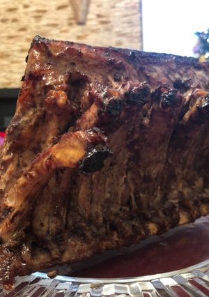 Foto di Carrè di maialino cucinato a bassa temperatura