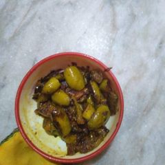 A picture of Parwal masala.