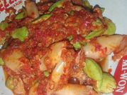 Gambar sambal cumi asin pete