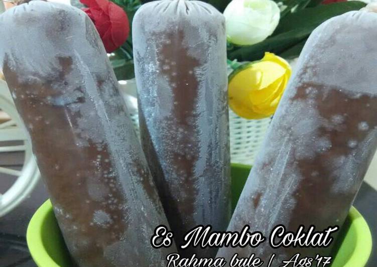 11 Resep: Es Mambo Coklat Super Lembut Anti Gagal!