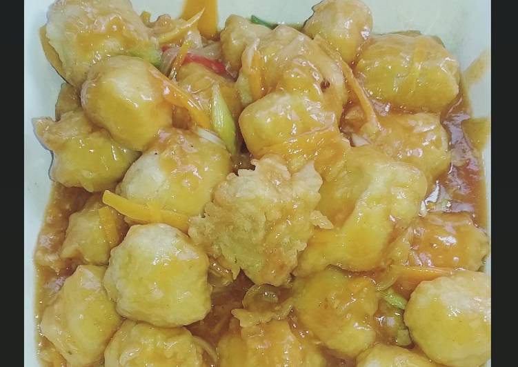 Tahu Crispy Saos Pedas Manis