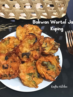 Foto resep Bakwan Wortel Jamur Kuping