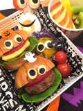 Easy Halloween Sandwich Bento