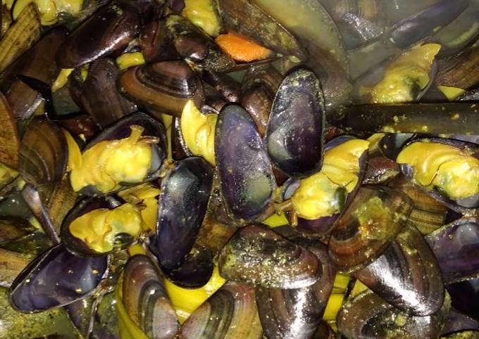 Resep Gulai kerang laut yang Menggugah Selera